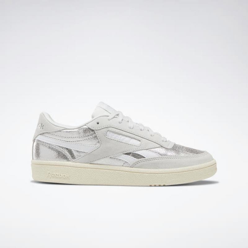 Tenisi Reebok Revenge Plus Dama Metal Argintii/Gri/Albi Romania XB8977HD
